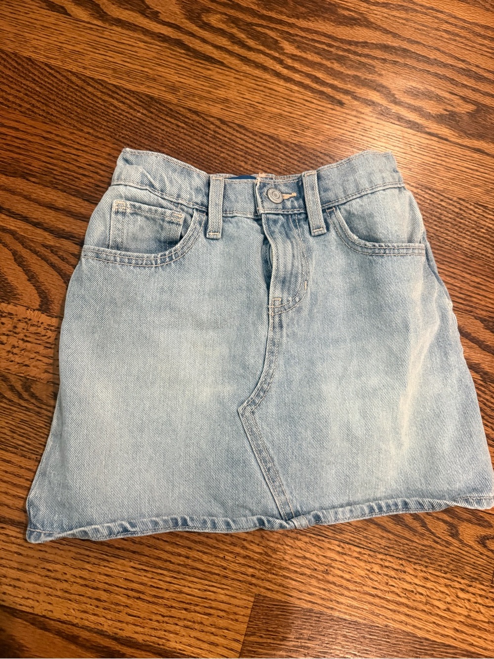 Old Navy Light Blue Denim Mini Skirt